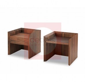 mesas de luz de madera